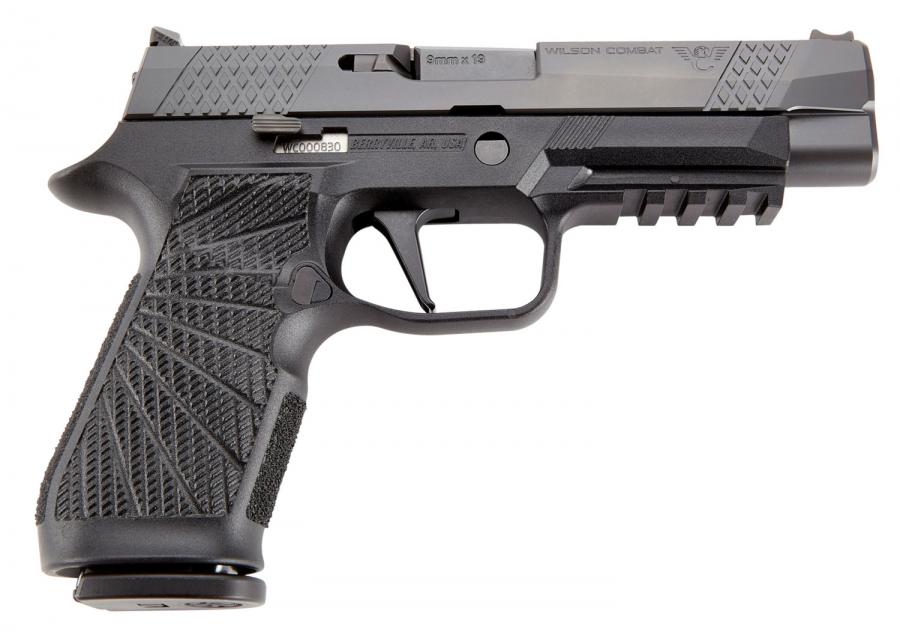 Handguns Wilson Combat 4.70" 9mm WILS SIG-WCP320F-9BATS P320 9MM BK TUNE STRAIT TRG • Model: 4.70"